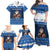 Scotland Christmas Family Matching Off Shoulder Maxi Dress and Hawaiian Shirt Scottish Santa Claus - Wonder Print Shop