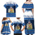 Scotland Christmas Family Matching Off Shoulder Maxi Dress and Hawaiian Shirt Scottish Santa Claus - Wonder Print Shop