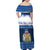 Scotland Christmas Family Matching Off Shoulder Maxi Dress and Hawaiian Shirt Scottish Santa Claus - Wonder Print Shop