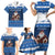 Scotland Christmas Family Matching Short Sleeve Bodycon Dress and Hawaiian Shirt Scottish Santa Claus - Wonder Print Shop