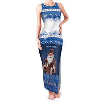 Scotland Christmas Family Matching Tank Maxi Dress and Hawaiian Shirt Scottish Santa Claus - Wonder Print Shop