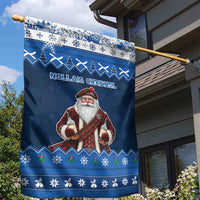 Scotland Christmas Garden Flag Scottish Santa Claus - Wonder Print Shop