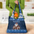 Scotland Christmas Grocery Bag Scottish Santa Claus - Wonder Print Shop