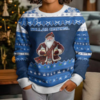Scotland Christmas Kid Ugly Christmas Sweater Scottish Santa Claus - Wonder Print Shop