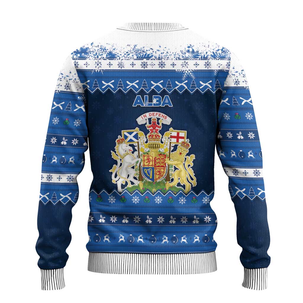 Scotland Christmas Ugly Christmas Sweater Scottish Santa Claus - Wonder Print Shop