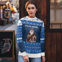 Scotland Christmas Ugly Christmas Sweater Scottish Santa Claus - Wonder Print Shop