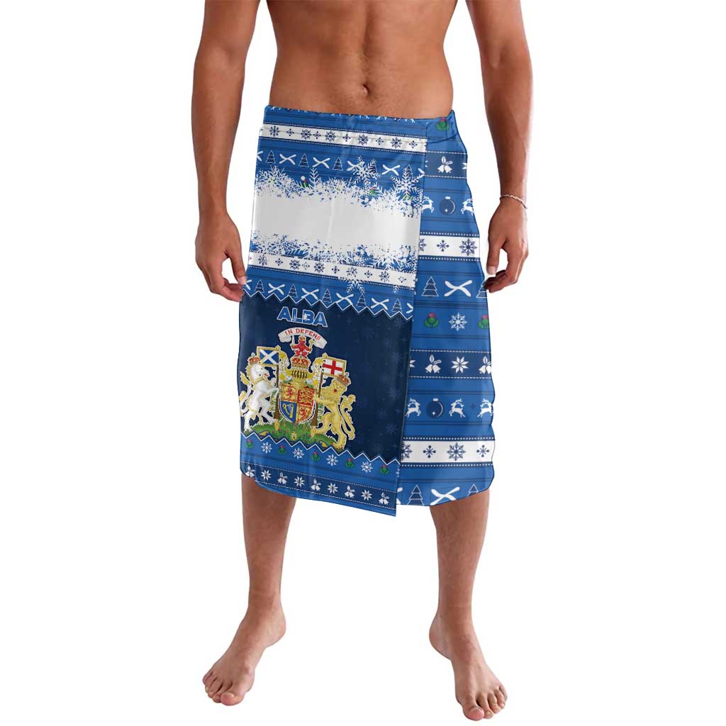 Scotland Christmas Lavalava Scottish Santa Claus - Wonder Print Shop