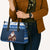 Scotland Christmas Leather Bag Scottish Santa Claus - Wonder Print Shop