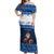 Scotland Christmas Off Shoulder Maxi Dress Scottish Santa Claus - Wonder Print Shop