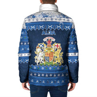 Scotland Christmas Padded Jacket Scottish Santa Claus - Wonder Print Shop