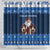 Scotland Christmas Shower Curtain Scottish Santa Claus - Wonder Print Shop