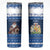 Scotland Christmas Skinny Tumbler Scottish Santa Claus - Wonder Print Shop