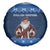 Scotland Christmas Spare Tire Cover Scottish Santa Claus - Wonder Print Shop