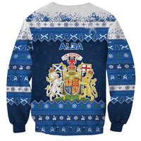 Scotland Christmas Sweatshirt Scottish Santa Claus - Wonder Print Shop