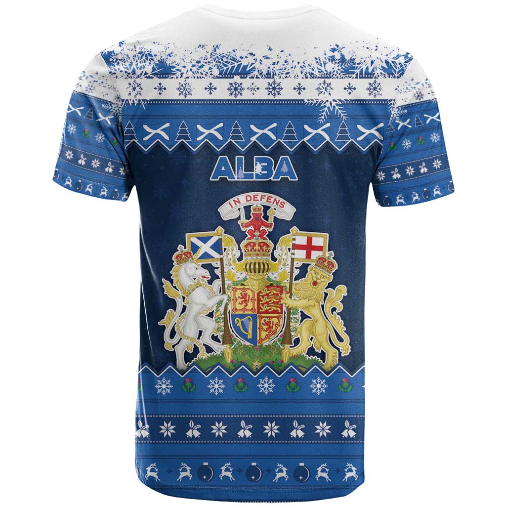 Scotland Christmas T Shirt Scottish Santa Claus - Wonder Print Shop