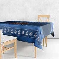 Scotland Christmas Tablecloth Scottish Santa Claus - Wonder Print Shop