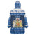 Scotland Christmas Wearable Blanket Hoodie Scottish Santa Claus - Wonder Print Shop