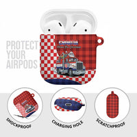 Croatia Christmas AirPods Case Santa Claus Drives Home With Gifts - Wonder Print Shop