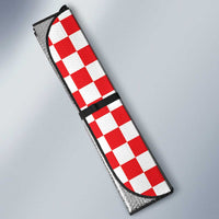 Croatia Christmas Auto Sun Shade Santa Claus Drives Home With Gifts - Wonder Print Shop