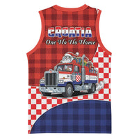 Croatia Christmas Basketball Jersey Santa Claus Drives Home With Gifts - Wonder Print Shop