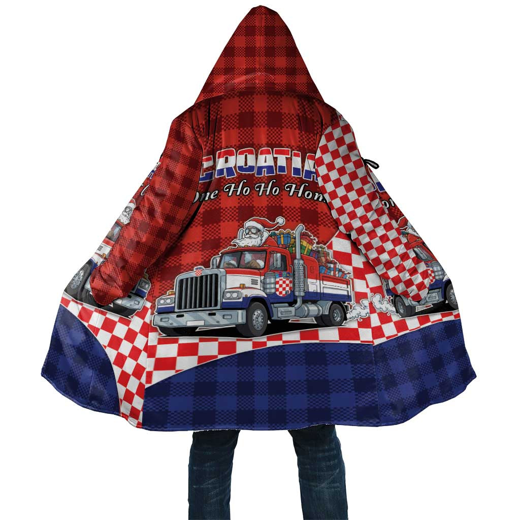 Croatia Christmas Cloak Santa Claus Drives Home With Gifts - Wonder Print Shop