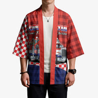 Croatia Christmas Kimono Santa Claus Drives Home With Gifts - Wonder Print Shop