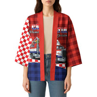 Croatia Christmas Kimono Santa Claus Drives Home With Gifts - Wonder Print Shop