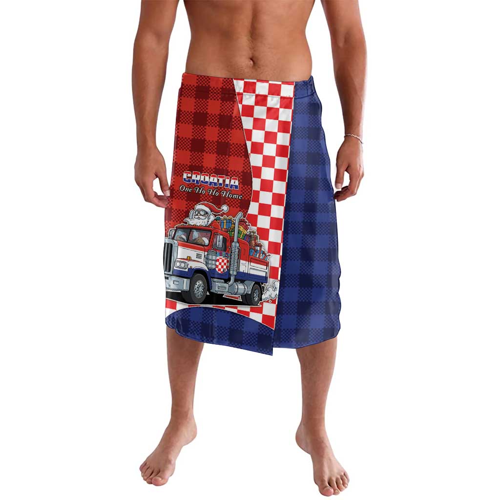 Croatia Christmas Lavalava Santa Claus Drives Home With Gifts - Wonder Print Shop