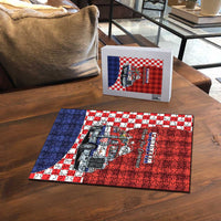 Croatia Christmas Puzzle Santa Claus Drives Home With Gifts - Wonder Print Shop
