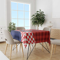 Croatia Christmas Tablecloth Santa Claus Drives Home With Gifts - Wonder Print Shop