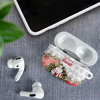 Poland Christmas AirPods Case Dziadek Mroz With Wreath - Wonder Print Shop