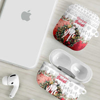 Poland Christmas AirPods Case Dziadek Mroz With Wreath - Wonder Print Shop