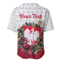 Poland Christmas Baseball Jersey Dziadek Mroz With Wreath - Wonder Print Shop