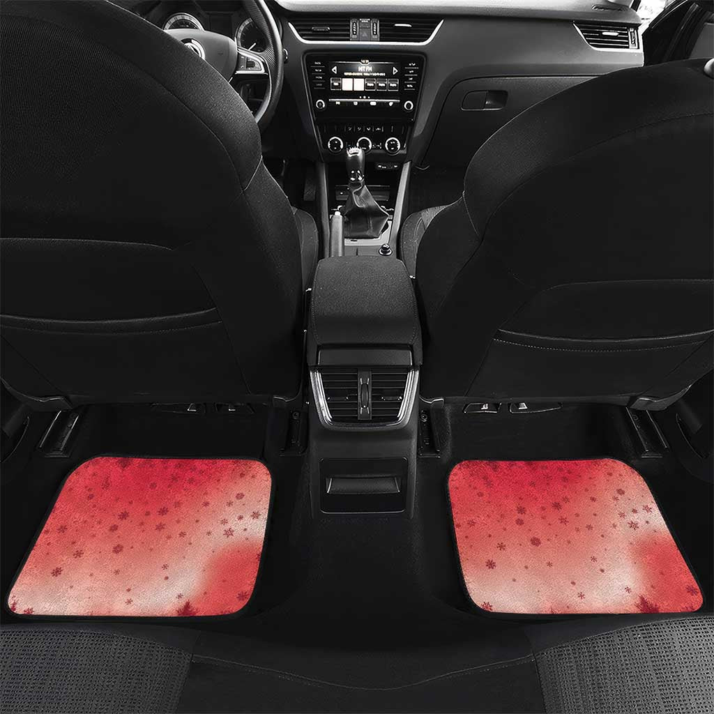 Poland Christmas Car Mats Dziadek Mroz With Wreath - Wonder Print Shop