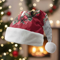 Personalized Poland Christmas Santa Hat Dziadek Mroz With Wreath - Wonder Print Shop