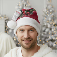 Personalized Poland Christmas Santa Hat Dziadek Mroz With Wreath - Wonder Print Shop