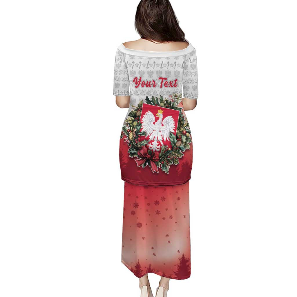 Poland Christmas Puletasi Dziadek Mroz With Wreath - Wonder Print Shop