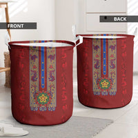 Philippines Christmas Laundry Basket Parol Xmas Barong Style - Wonder Print Shop