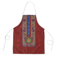 Philippines Christmas Apron Parol Xmas Barong Style - Wonder Print Shop