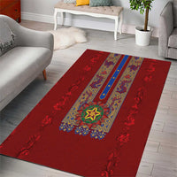 Philippines Christmas Area Rug Parol Xmas Barong Style - Wonder Print Shop