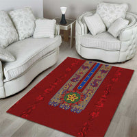 Philippines Christmas Area Rug Parol Xmas Barong Style - Wonder Print Shop