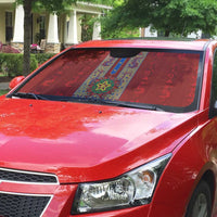 Philippines Christmas Auto Sun Shade Parol Xmas Barong Style - Wonder Print Shop