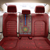 Philippines Christmas Back Car Seat Cover Parol Xmas Barong Style - Wonder Print Shop