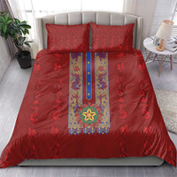 Philippines Christmas Bedding Set Parol Xmas Barong Style - Wonder Print Shop