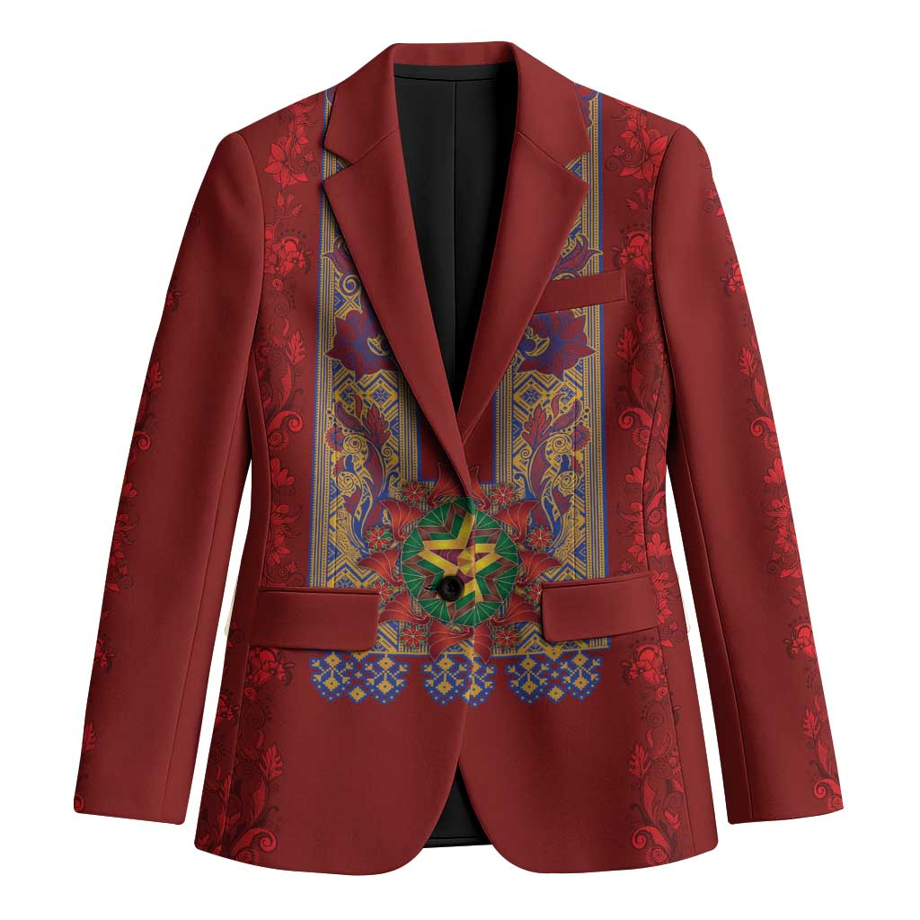 Philippines Christmas Blazer Parol Xmas Barong Style - Wonder Print Shop