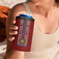 Philippines Christmas 4 in 1 Can Cooler Tumbler Parol Xmas Barong Style - Wonder Print Shop