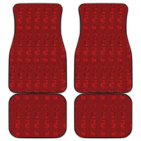 Philippines Christmas Car Mats Parol Xmas Barong Style - Wonder Print Shop
