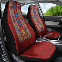 Philippines Christmas Car Seat Cover Parol Xmas Barong Style - Wonder Print Shop
