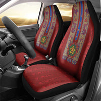Philippines Christmas Car Seat Cover Parol Xmas Barong Style - Wonder Print Shop