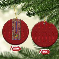 Philippines Christmas Ceramic Ornament Parol Xmas Barong Style - Wonder Print Shop